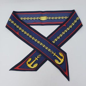 VINTAGE Gucci silk scarf/neck wrap 90s style